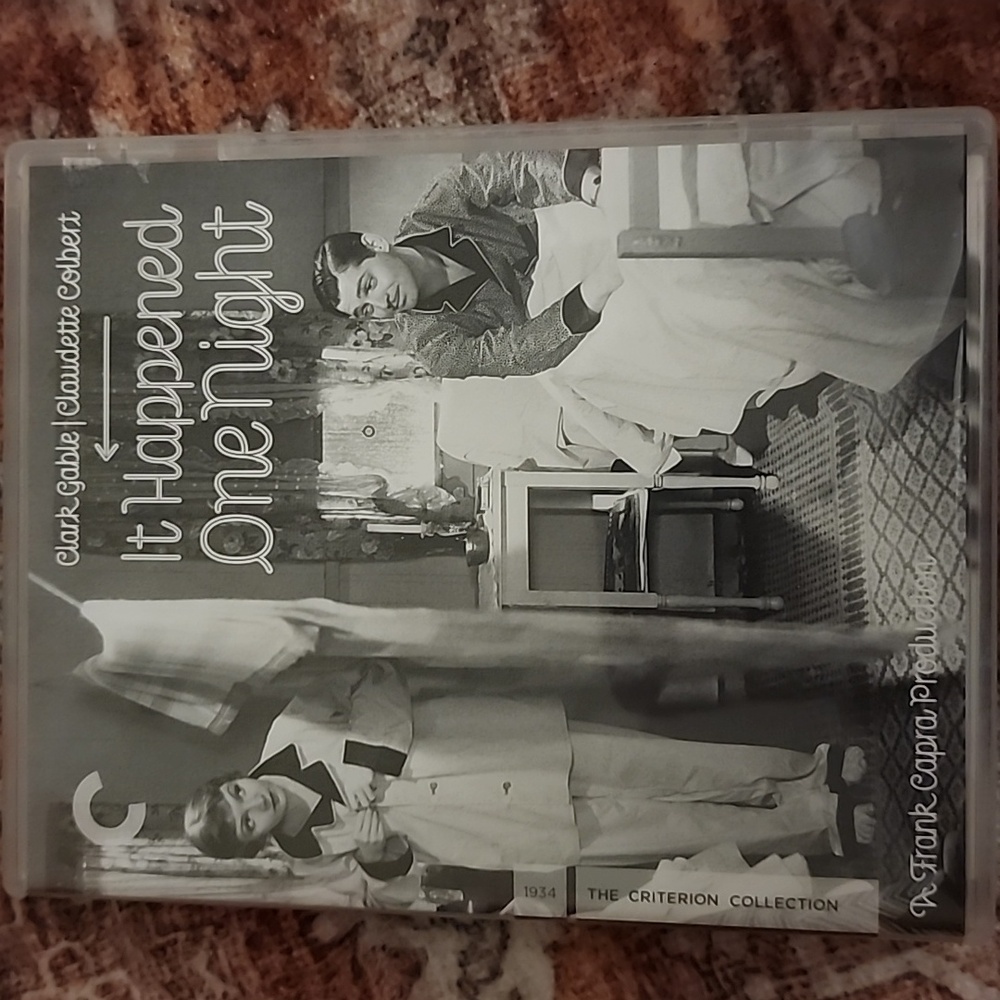 It Happened One Night  Criterion Collection Blu Ray  Boutique 1930s